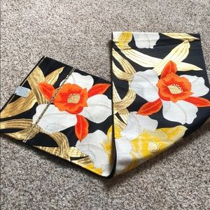 Vintage Japanese Kimono Obi - Table Runner